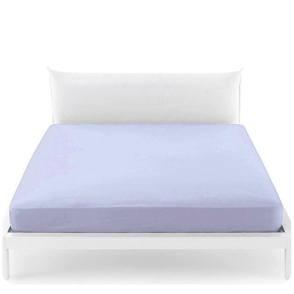 Lenzuolo Sotto Matrimoniale 180x200 Cm - Cotone 100%, Angoli Elasticizzati, Altezza Materasso 30 Cm - Foto 8