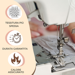 Set Lenzuola Singolo - Flanella di Puro Cotone  - Queen - Avio