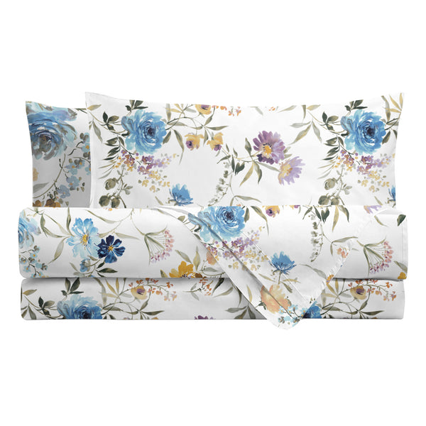 Set Da 3 Pezzi Di Copripiumino In 100% Cotone (1 Copripiumino Con - Foto 10