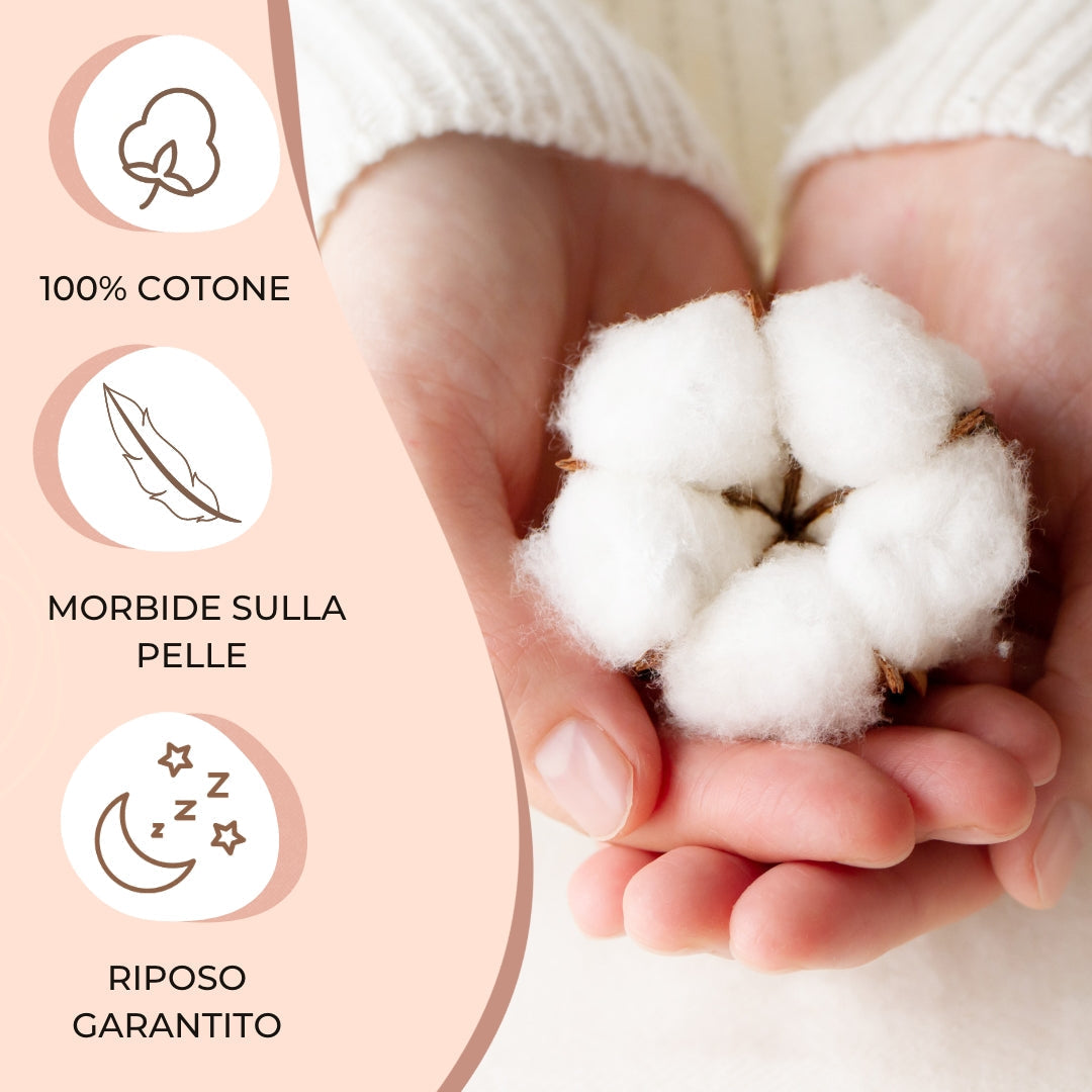 Luxury - Artigianato Fiorentino - Set Lenzuola Una Piazza e Mezzo Percalle - 100% cotone - Balza in raso - Tortora