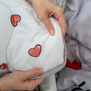 Piumotto Morbido e Caldo - Grigio - AMORE INARRESTABILE