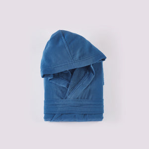 Accappatoio Microspugna Kids con Cappuccio - Puro Cotone