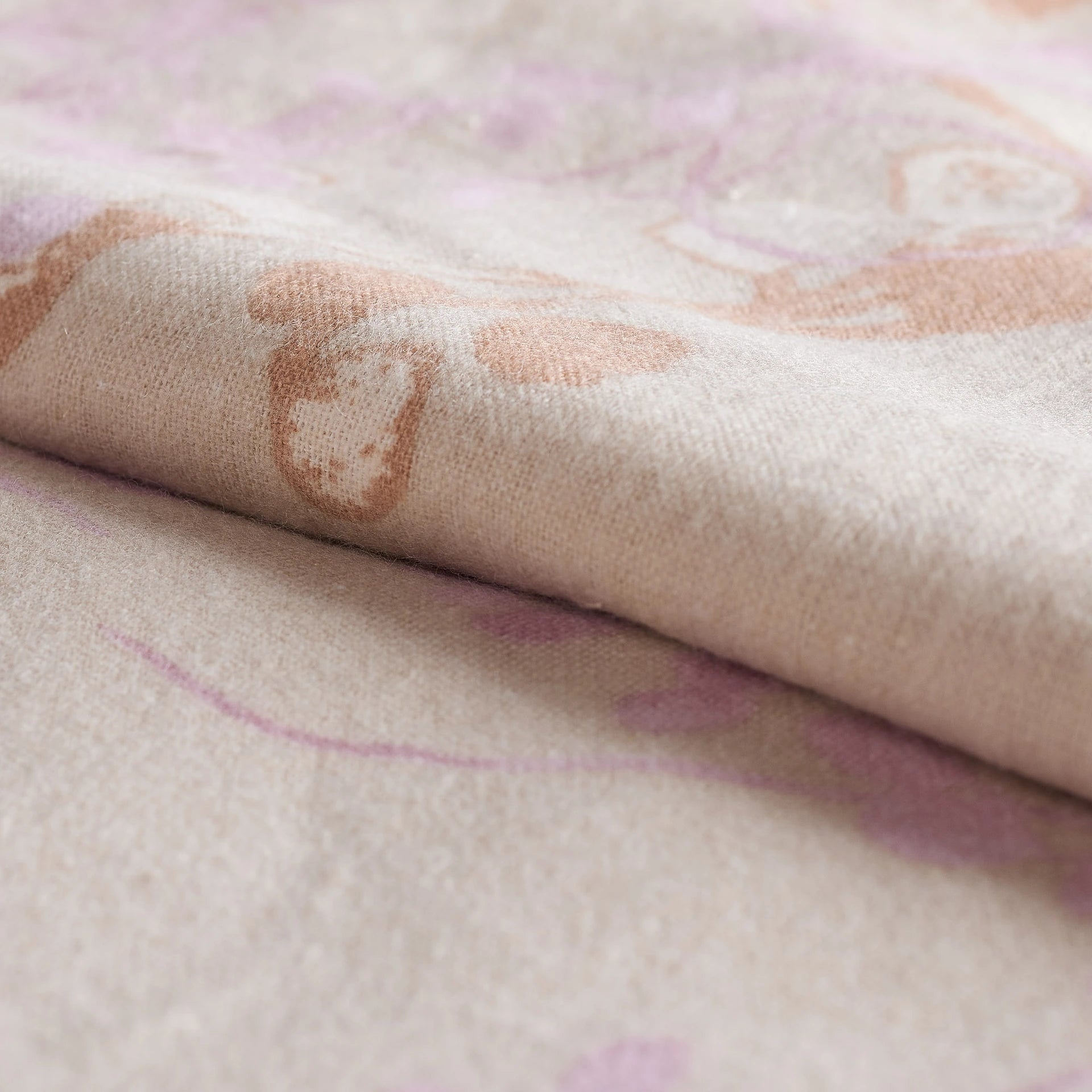 Set Lenzuola Matrimoniali - Flanella di Puro Cotone  - Queen - Oro