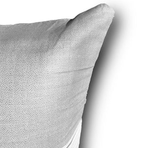 Set Lenzuola Singolo Flanella di Puro Cotone  - Falso Unito Grigio