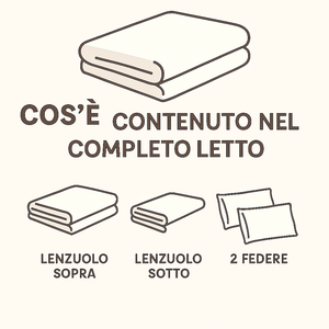 Completo Lenzuola Copriletto in Cotone Percalle Matrimoniale – Lusso e Qualità Artigianale Italiana - Corallo - Rosso