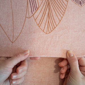 Set Lenzuola Singolo - Flanella di Puro Cotone  - Montreal - Rosa