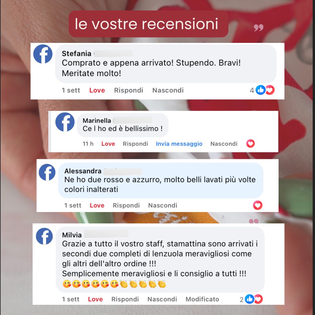 Parure Copripiumino in Cotone Percalle Matrimoniale – Lusso e Qualità Artigianale Italiana  - Corallo - Rosso